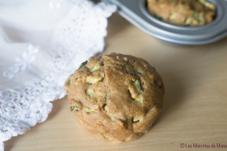 Muffins sales courgette vegan Les Marottes de Marie-3