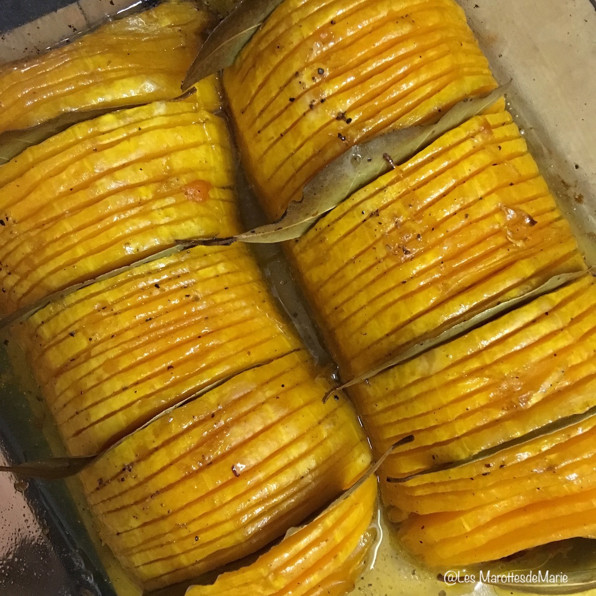 2017 11 25 Courge butternut rotie les Marottes de Marie vegan