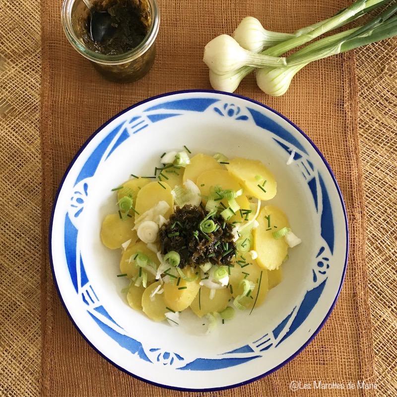 2017 04 14 Les Marottes de Marie salade pommes de terre vegan