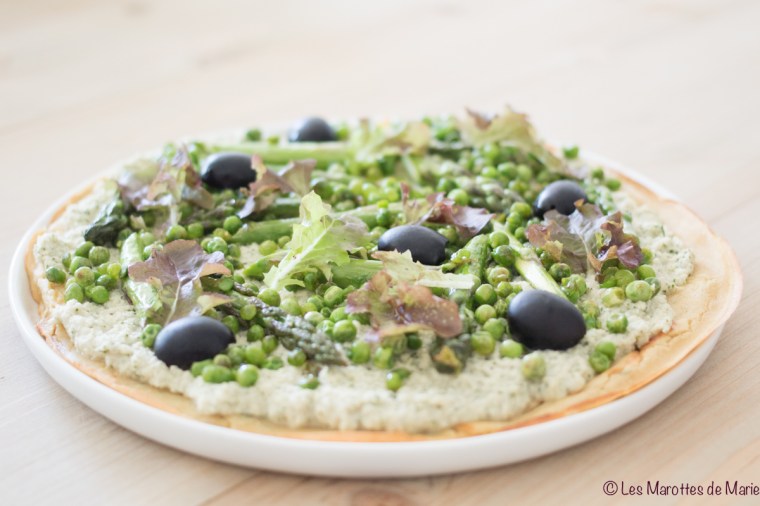 2018 06 2- Les Marottes de Marie green pizza 1