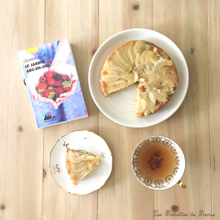 gateau poires vegan les marottes de marie