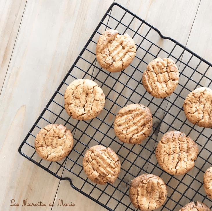 2019 6 23 Cookies beurre cacahuete vegan Les Marottes de Marie