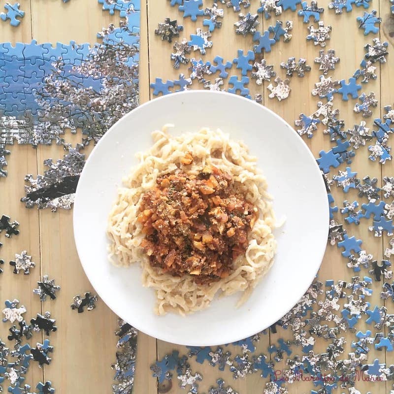 2020 03 21 Bolognaise de lentilles vegan les marottes de marie