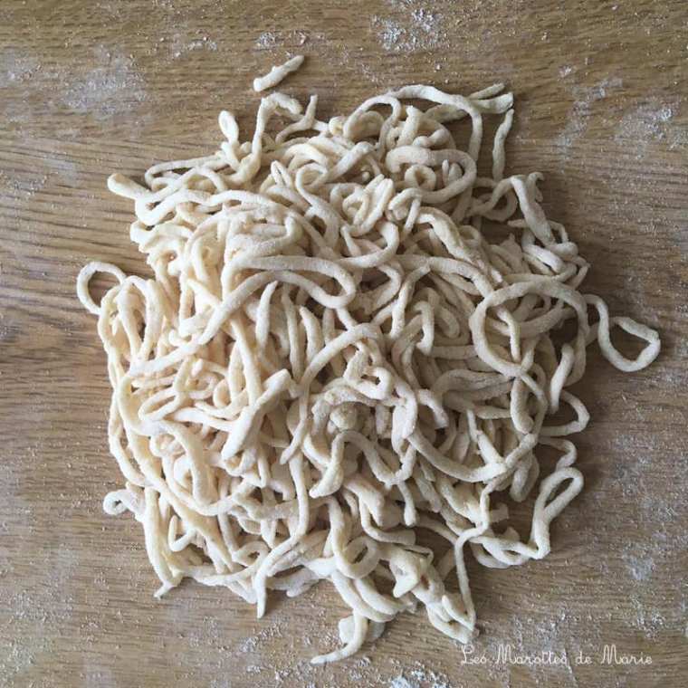 2020 03 21 Spaghettis maison vegan Les marottes de marie