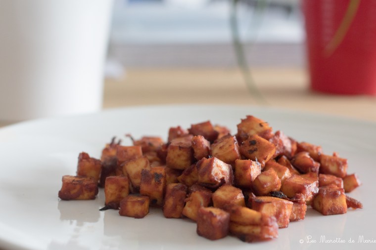 2020 05 10 tofu sauce gojuchang vegan Les marottes de marie-2